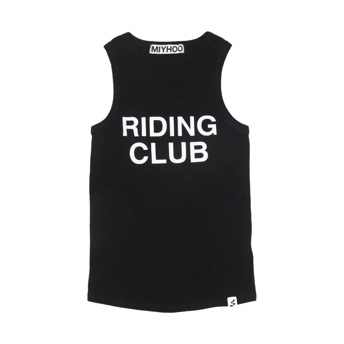 미와이후 라이딩 클럽 슬리브리스 블랙(Miyhoo Riding Club Sleeveless Black)