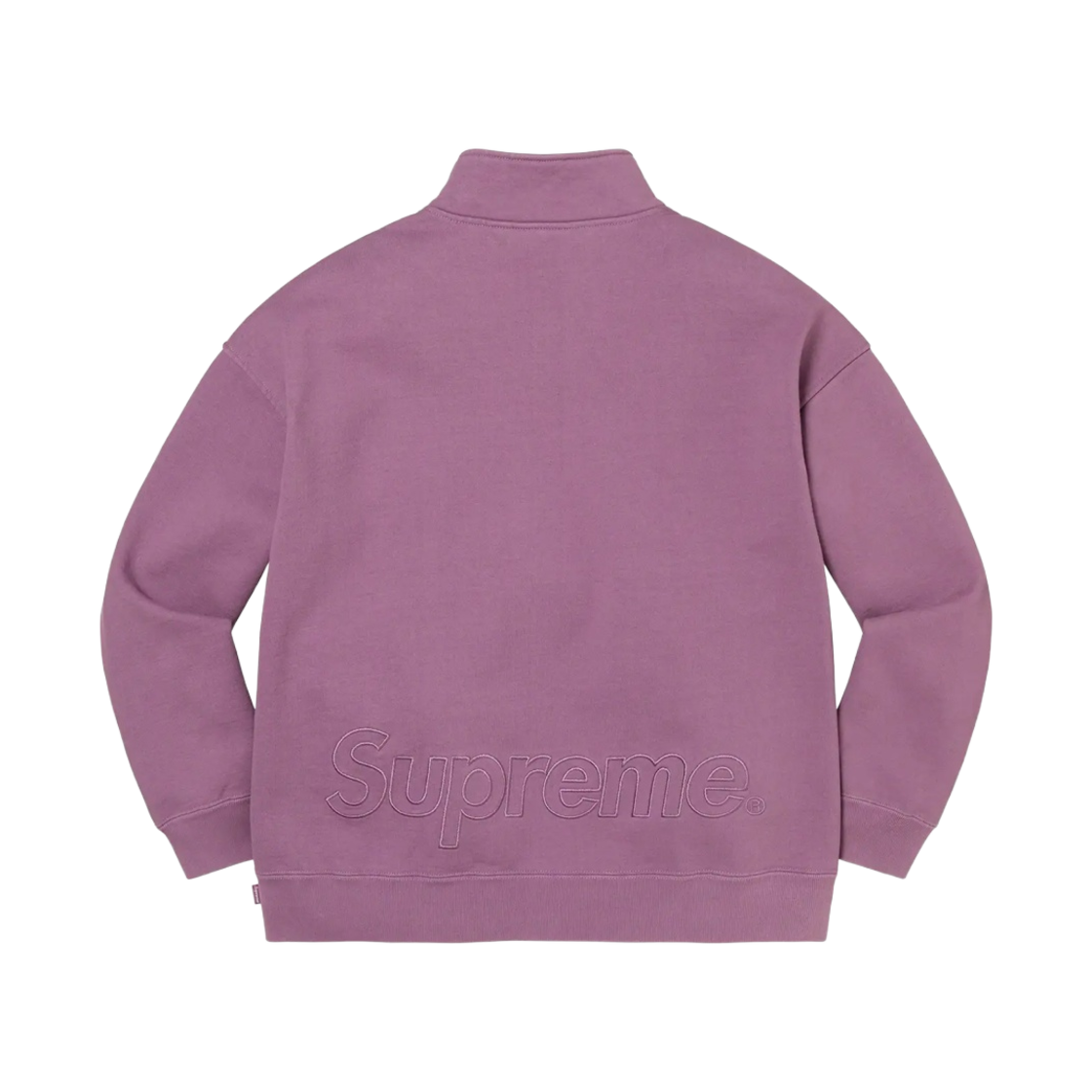 슈프림 워시드 하프 집 풀오버 더스티 퍼플 - 22FW(Supreme Washed Half Zip Pullover Dusty Purple- 22FW) - 2