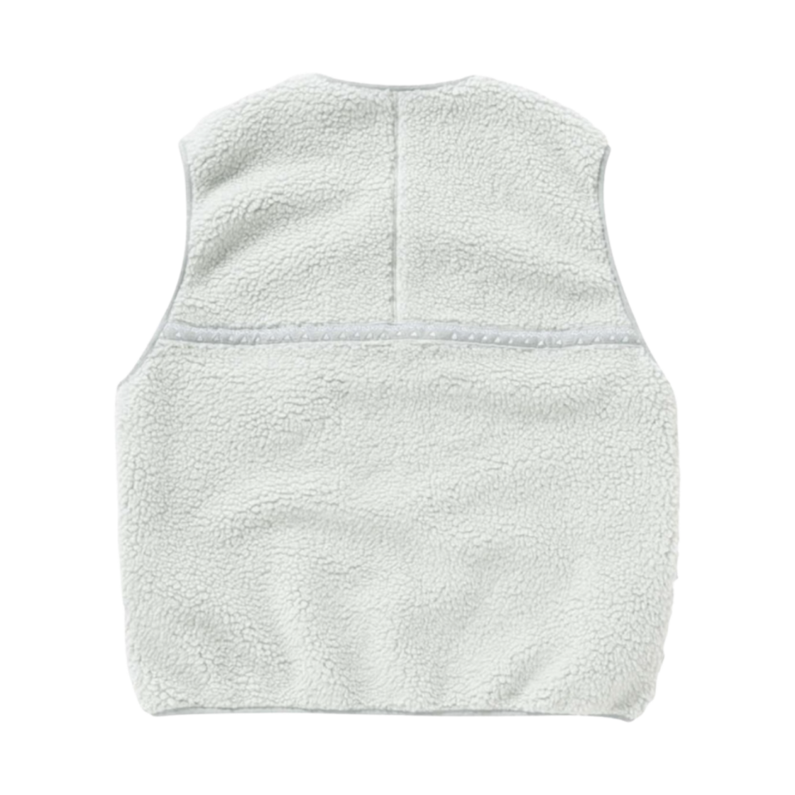 (W) 앤드 원더 x 그라미치 JQ 테이프 플리스 베스트 라이트 그레이((W) And Wander x Gramicci JQ Tape Fleece Vest Light Gray) - 2