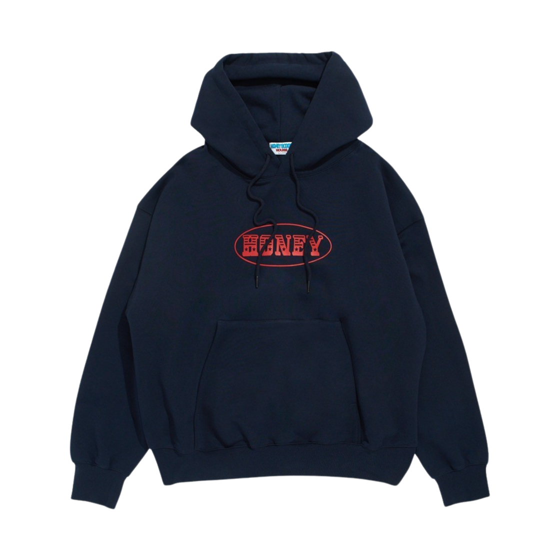 허니스쿱하우스 C 보이 로고 후디드 스웨트셔츠 네이비