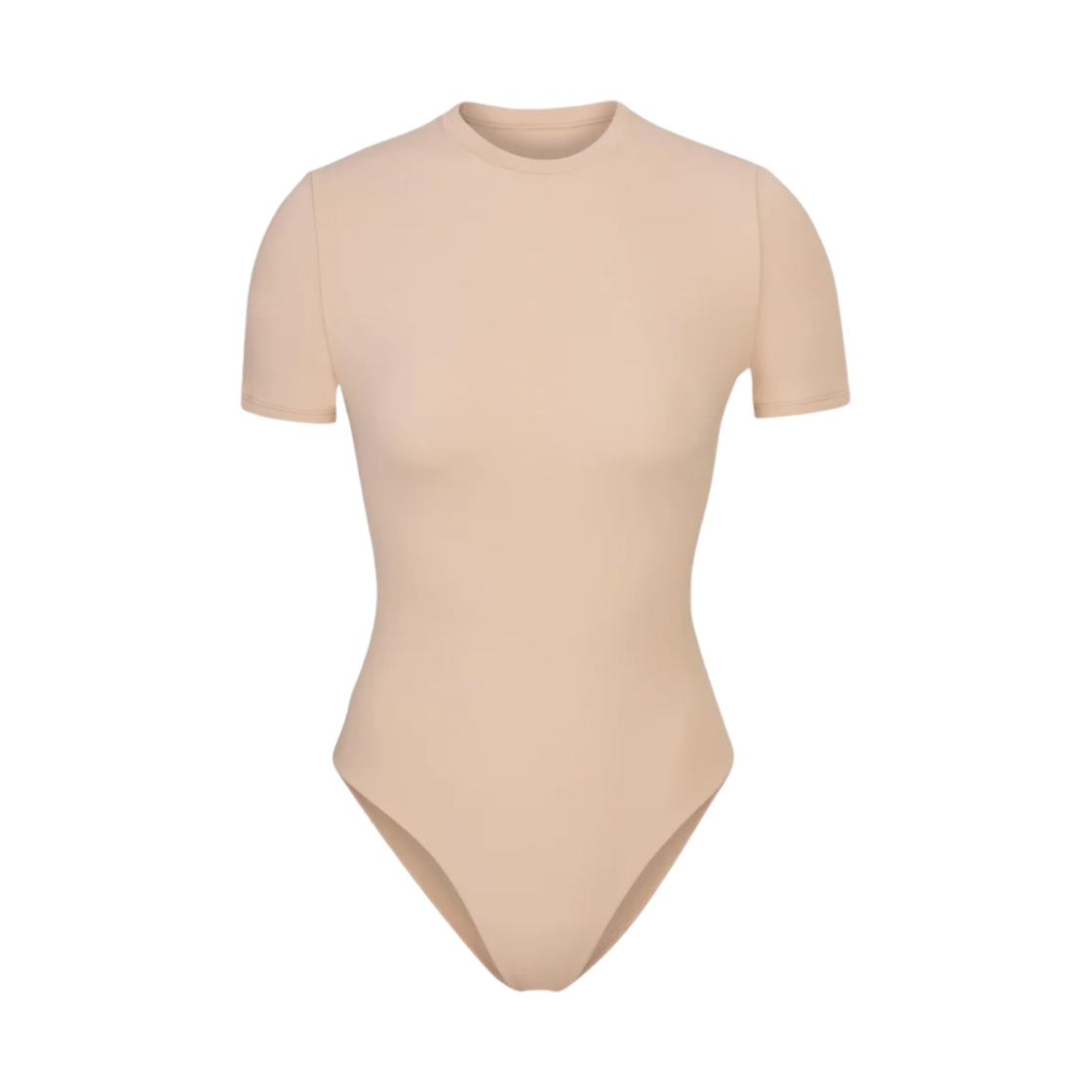 (W) 스킴스 핏츠 에브리바디 바디수트 티셔츠 미카((W) Skims Fits Everybody Bodysuit T-Shirt Mica) - 1