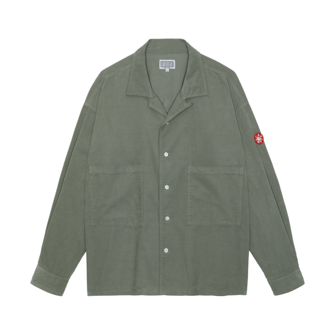카브엠트 컬러 코드 오픈 셔츠 그린 - 23SS
