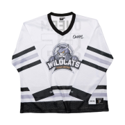 ONERM Wild Cats Ice Hockey Jersey White