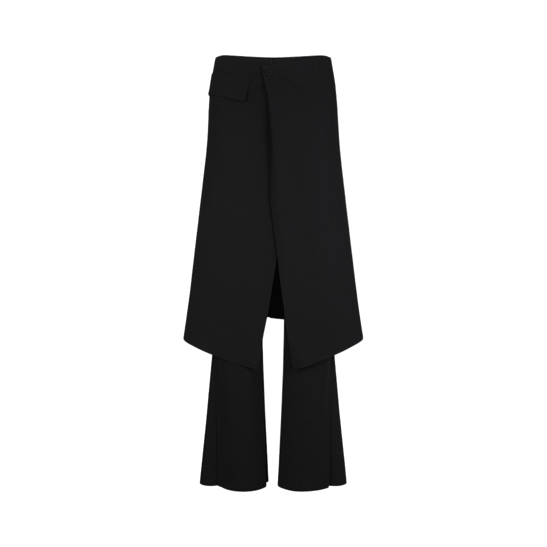 윤세 우먼 루디아 스커트 팬츠 블랙