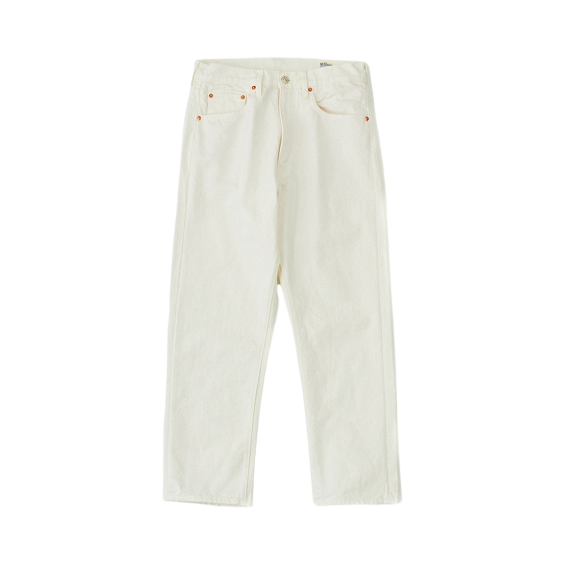 (W) 오어슬로우 1050WZ 90's 숏 렝스 데님 화이트((W) Orslow 1050WZ 90's Short Length Denim White)