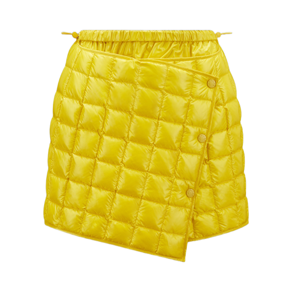 (W) 몽클레르 다운필 스커트 써니 옐로우 - 23SS((W) Moncler Down-Filled Skirt Sunny Yellow - 23SS) - 1