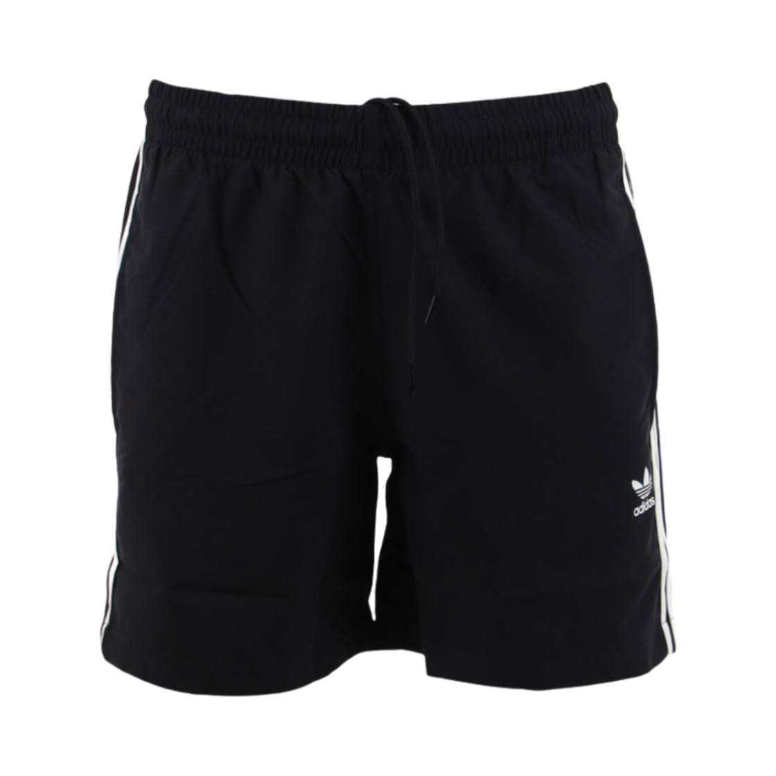 아디다스 아디컬러 클래식 삼선 스윔 쇼츠 블랙 - KR 사이즈(Adidas Adicolor Classics 3-Stripes Swim Shorts Black - KR Sizing) - 1