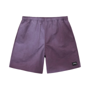 Stussy Wave Dye Nylon Shorts Purple