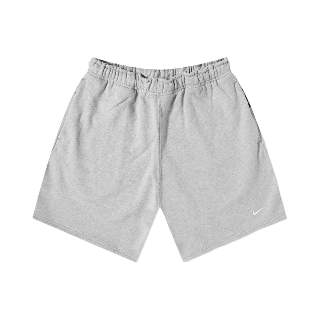 나이키 NRG 솔로 스우시 플리스 쇼츠 다크 그레이 헤더 - US/EU(Nike NRG Solo Swoosh Fleece Shorts Dark Grey Heather - US/EU)