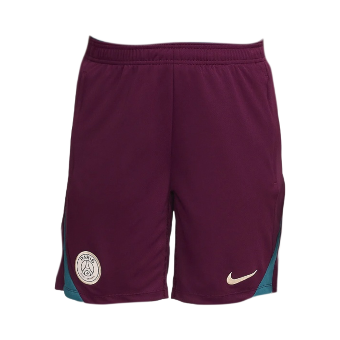 나이키 파리 생제르맹 조던 드라이핏 스트라이크 니트 풋볼 쇼츠 보르도 지오드 틸 - 아시아(Nike Paris Saint-Germain Jordan Dri-Fit Strike Knit Football Shorts Bordeaux Geode Teal - Asia)