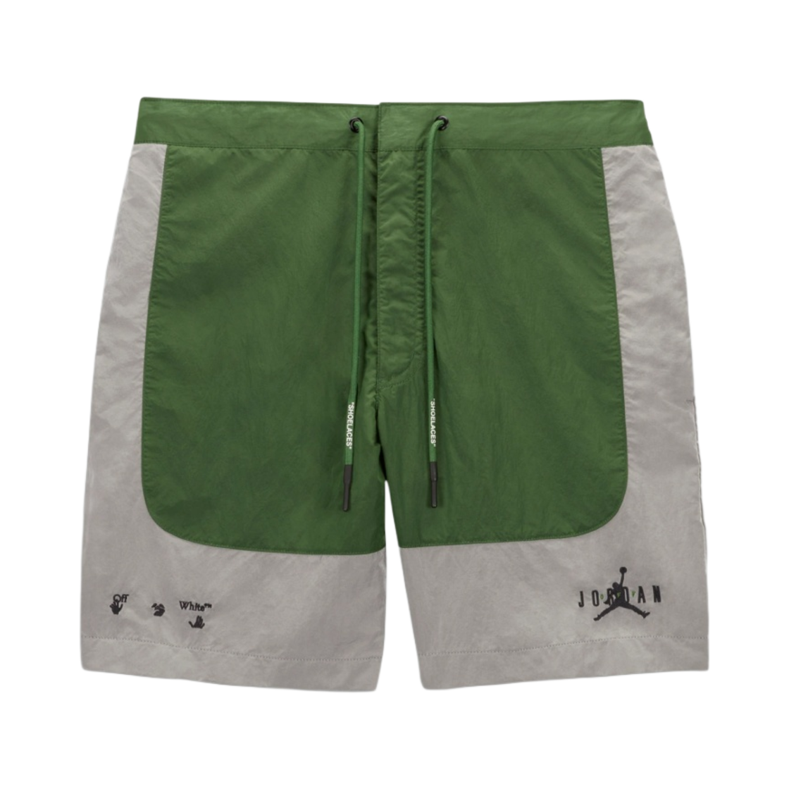 조던 x 오프화이트 쇼츠 포레스트 그린 - 아시아