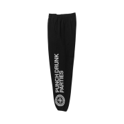 Punch Drunk Parties Side Logo Sweatpans Black