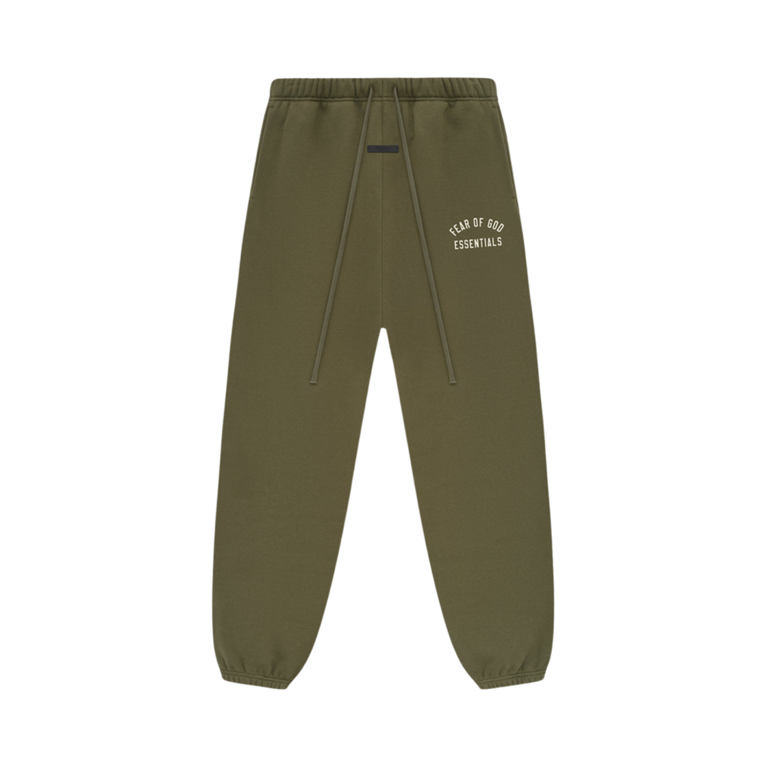 에센셜 플리스 에센셜 스웨트팬츠 밀리터리 - 24FW(Essentials Fleece Essential Sweatpant Military - 24FW)