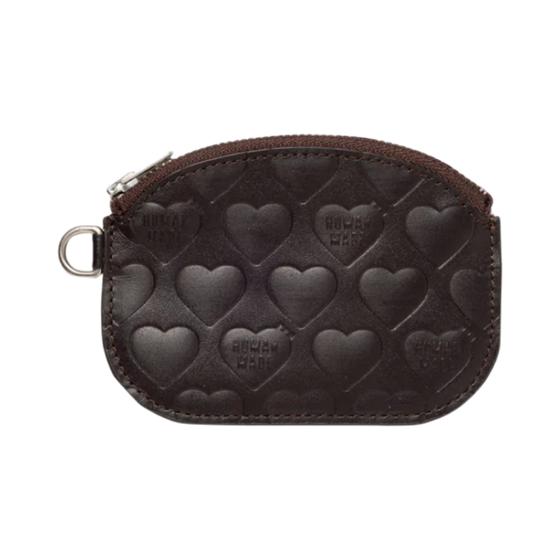 휴먼 메이드 레더 코인 케이스 브라운