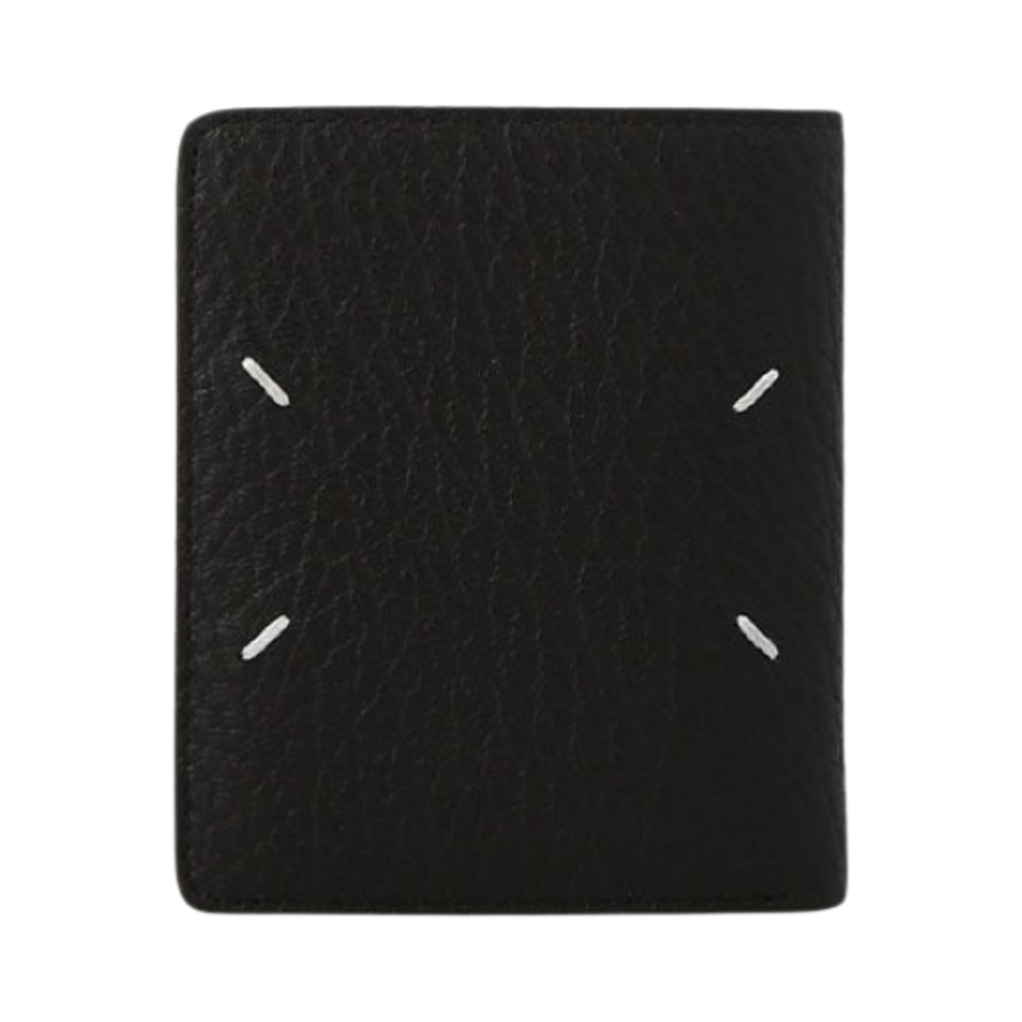 메종 마르지엘라 그레이니 레더 플랩 지갑 블랙(Maison Margiela Grainy Flap Wallet Black) - 1