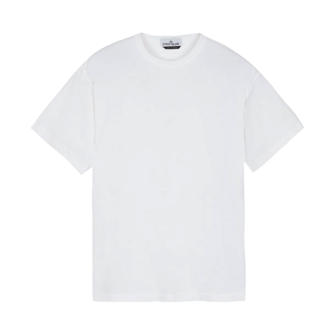 스톤 아일랜드 20444 20/1 코튼 저지 숏슬리브 티셔츠 화이트 - 23SS(Stone Island 20444 20/1 Cotton Jersey Short Sleeve T-Shirt White - 23SS) - 1