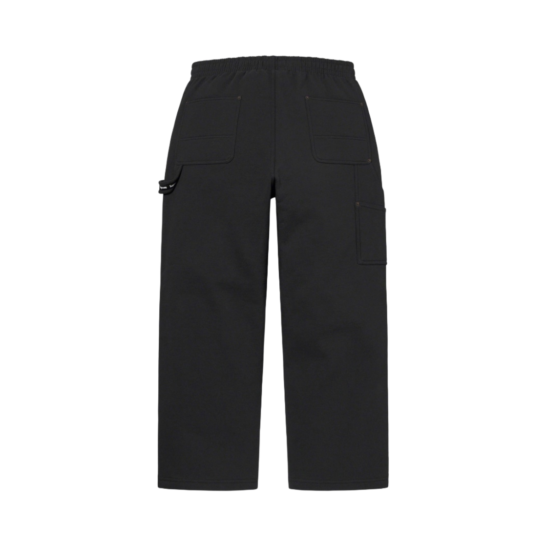 슈프림 더블 니 페인터 스웨트팬츠 블랙 - 23SS(Supreme Double Knee Painter Sweatpants Black - 23SS) - 2
