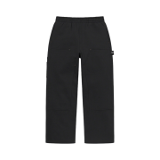 Supreme Double Knee Painter Sweatpants Black - 23SS