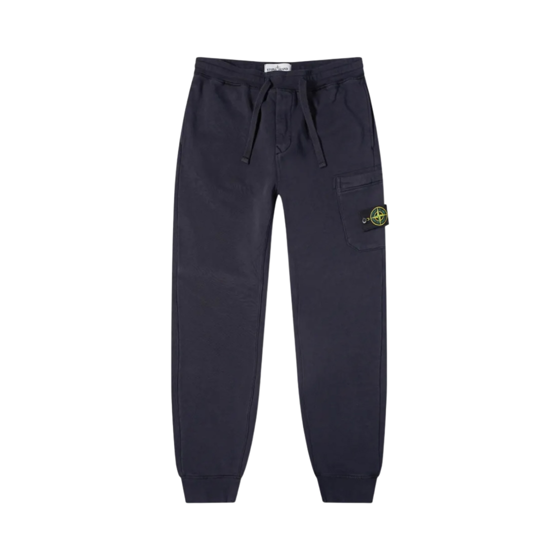 741564551-V0020 Stone Island 64551 Cotton Fleece Cargo Pants Navy Blue - 21SS