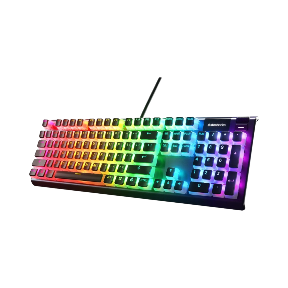 스틸시리즈 프리즘캡스 PBT 키캡 블랙 영문 (국내 정식 발매 제품)(Steelseries PrismCAPS PBT Keycaps Black US (Korean Ver.))