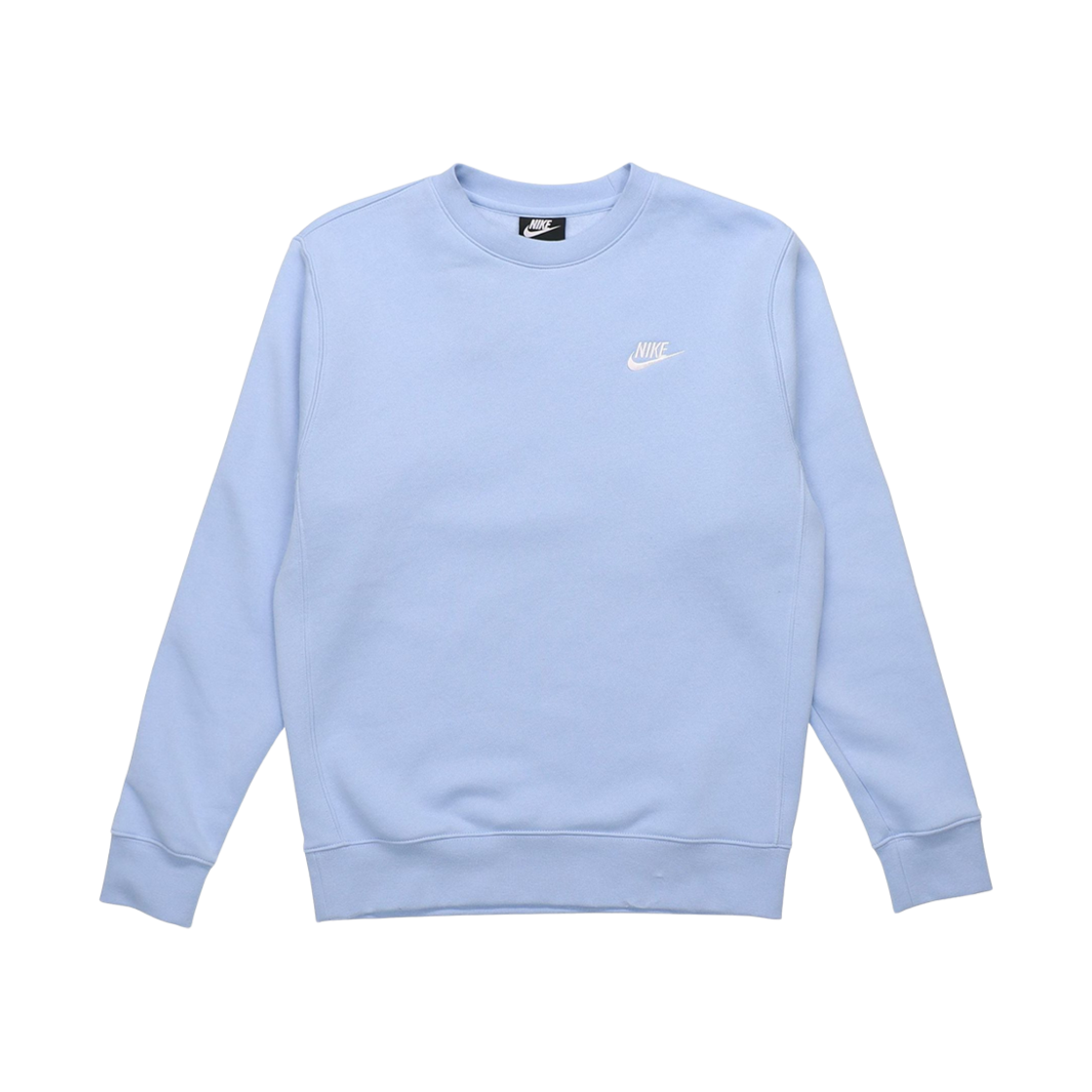 나이키 NSW 클럽 플리스 크루 스웨트셔츠 싸이킥 블루 - 아시아(Nike NSW Club Fleece Crew Sweatshirt Psychic Blue - Asia) - 1