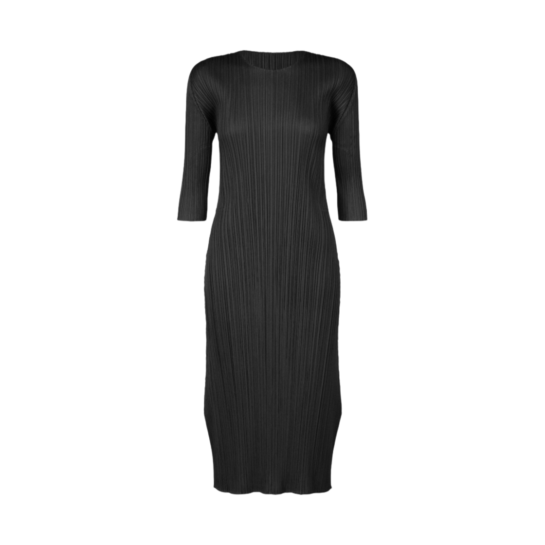 PP41-JH166-15 (W) Pleats Please Issey Miyake MC June Dress Black