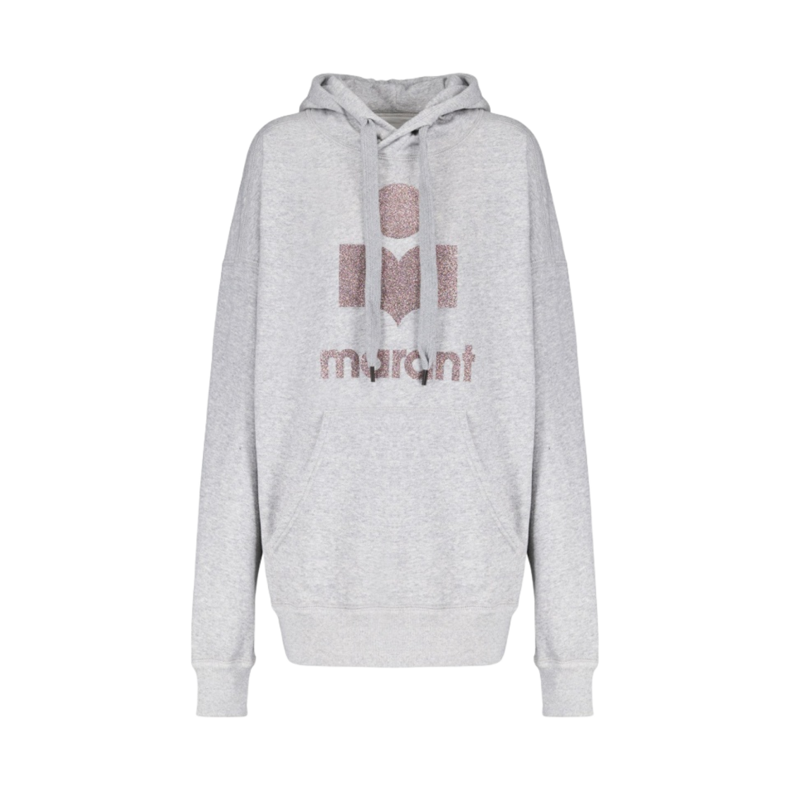 SW0001FA-A1M77E-02GY (W) Isabel Marant Mansel Oversized Hoodie Sweatshirt Grey - 23SS