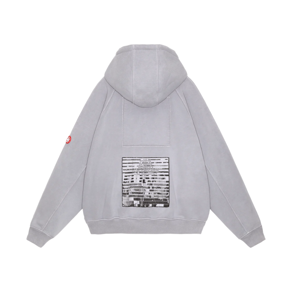 카브엠트 오버다이 MD 익스플로러 빅 헤비 후드 그레이 - 24FW(Cav Empt Overdye MD Explorer Big Heavy Hoody Grey - 24FW)