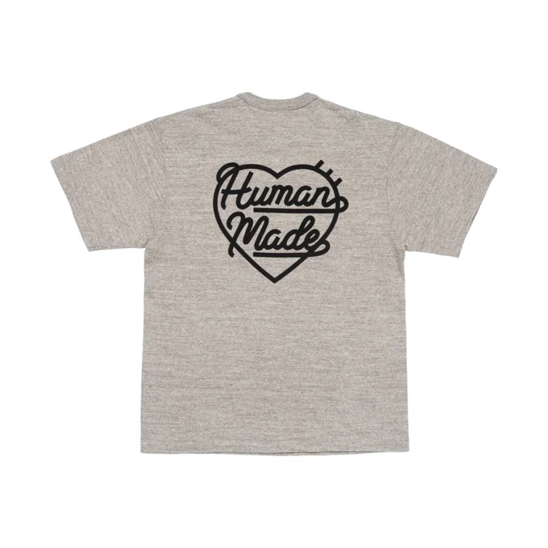 휴먼 메이드 하트 뱃지 티셔츠 그레이(Human Made Heart Badge T-Shirt Gray) - 1