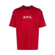 A.P.C. Moran T-Shirt Dark Red