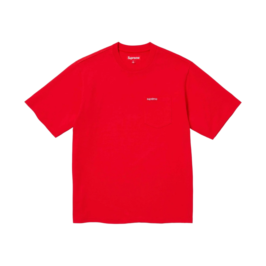 슈프림 숏슬리브 포켓 티셔츠 레드 - 24SS(Supreme S/S Pocket T-Shirt Red - 24SS) - 1