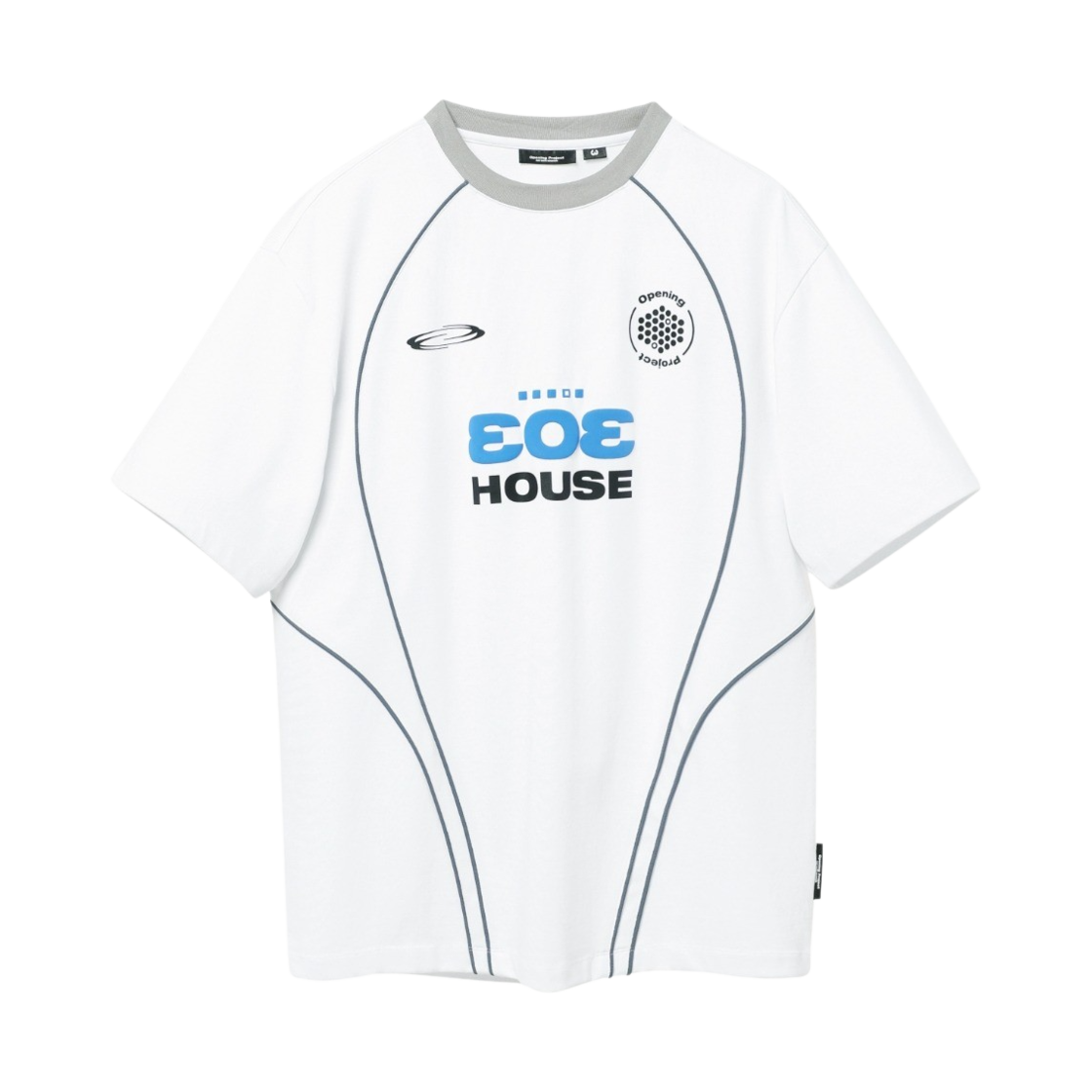 오프닝프로젝트 303 하우스 티셔츠 화이트