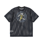 Thisisneverthat x Grateful Dead Dancing Bear Mesh Short Sleeve Crew Navy