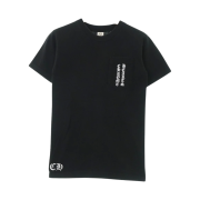 Chrome Hearts Vertical Logo T-Shirt Black