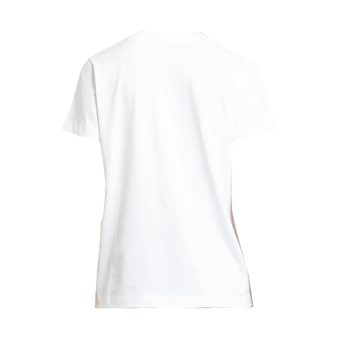 (W) 알렉산더 맥퀸 플라워 그래픽 티셔츠 화이트((W) Alexander McQueen Flower Graphic T-Shirt White) - 2