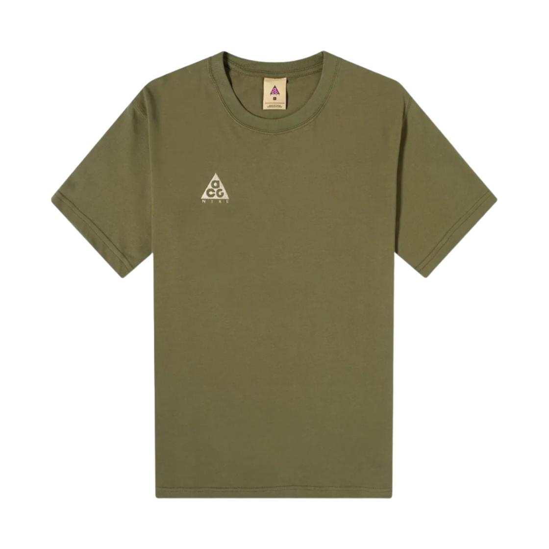 BQ7343-325 Nike ACG Logo T-Shirt Cargo Khaki - Asia