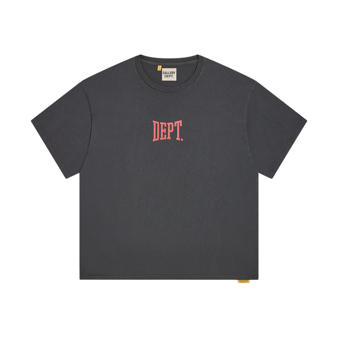 갤러리 디파트먼트 디파트 짐 로고 티셔츠 빈티지 블랙(Gallery Dept. Dept Gym Logo T-Shirt Vintage Black)