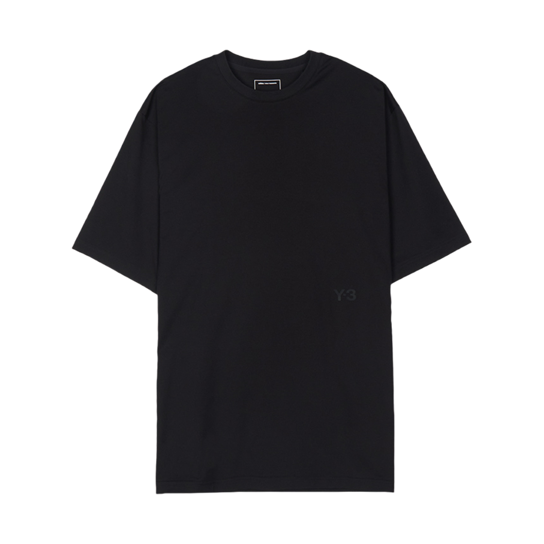 IW0071 Y-3 Boxy Short Sleeve T-Shirt Black