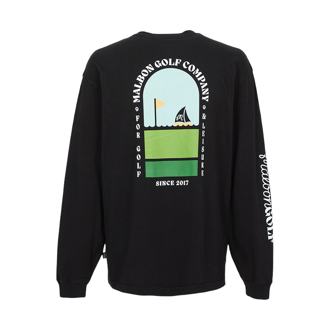 長袖Tシャツ MALBON GOLF マルボン ゴルフ 長T ブラック 黒T 黒 楽天市場】【3%オフクーポン配布中】 MALBON GOLF マルボン