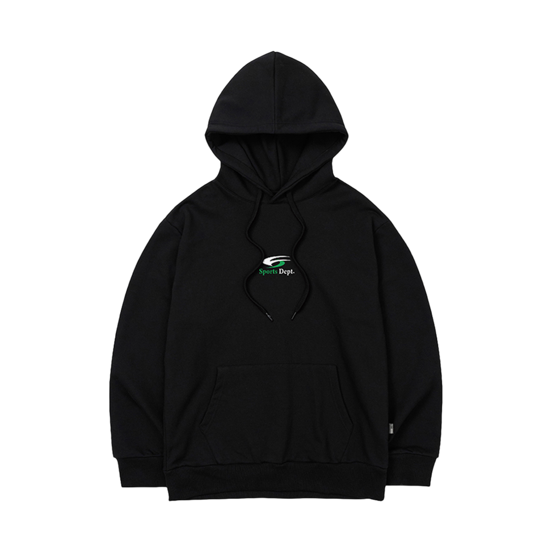 스포츠뎁트 심볼 로고 후디 블랙(Sports Dept Symbol Logo Hoody Black)