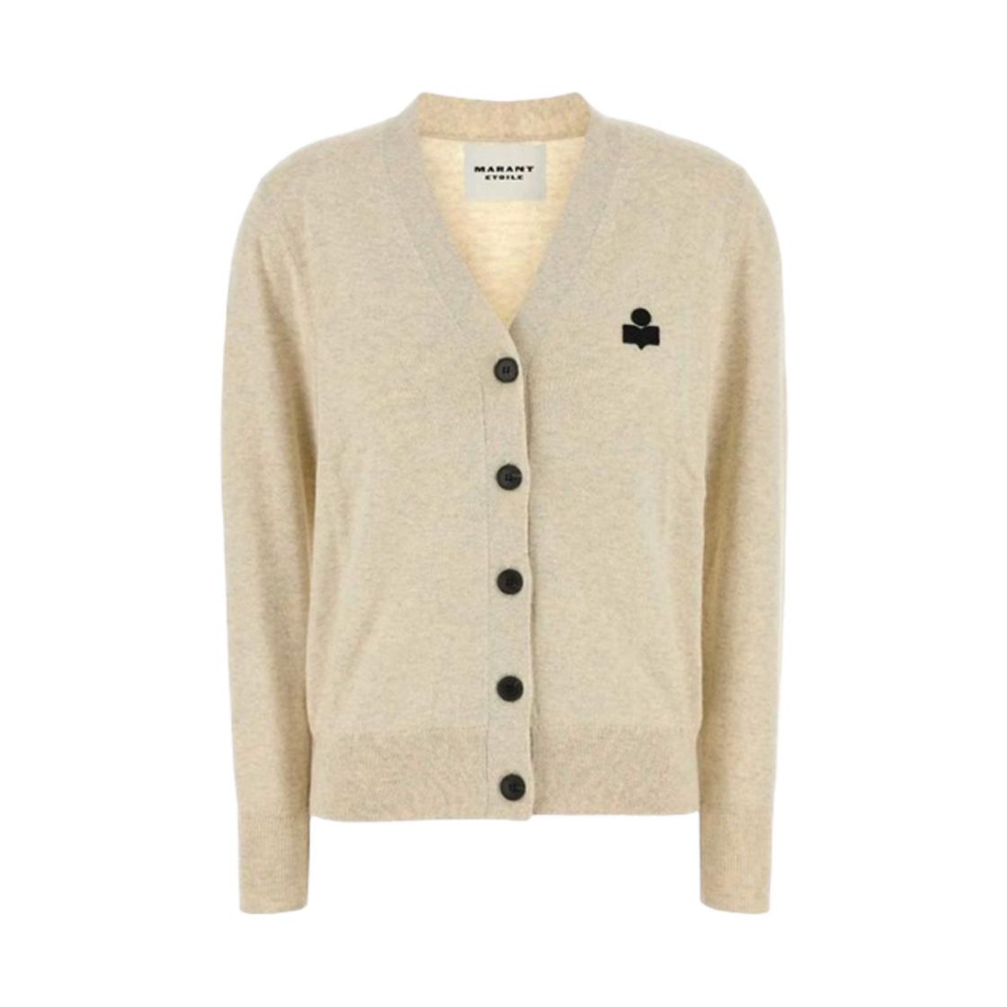 (W) 이자벨 마랑 카리나 가디건 라이트 그레이((W) Isabel Marant Karina Cardigan Light Grey)