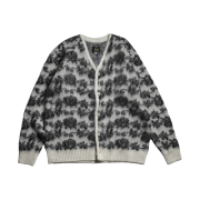 Needles Mohair Cardigan Rose White Black