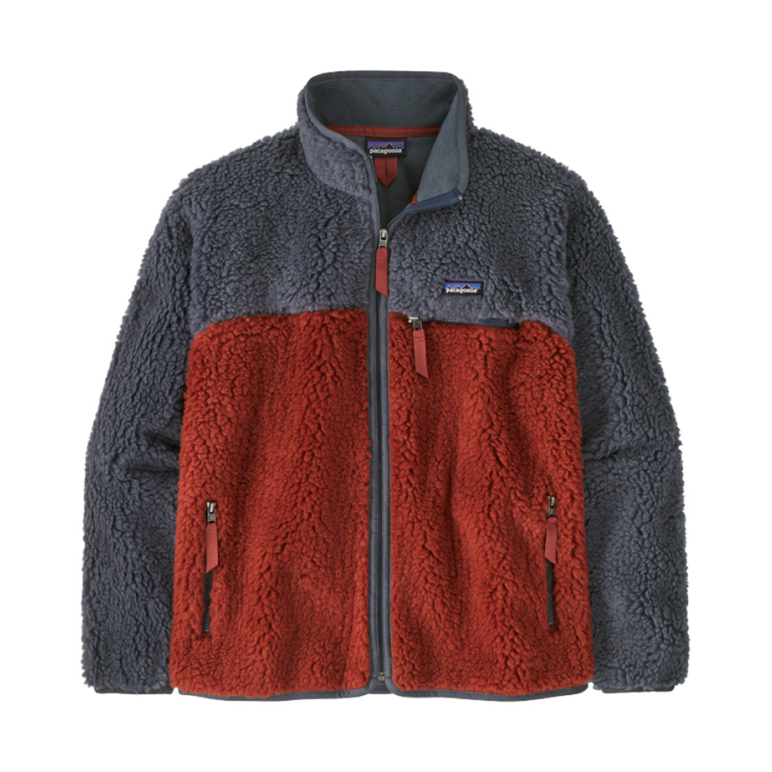 20535 Patagonia Natural Blend Retro Cardigan Burnished Red