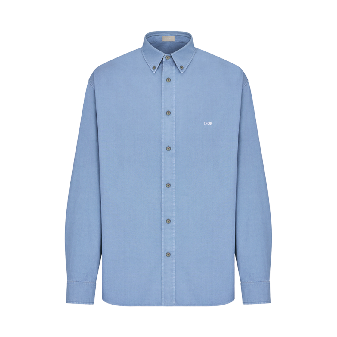 413C504A6017-C580 Dior Twill Shirt Blue