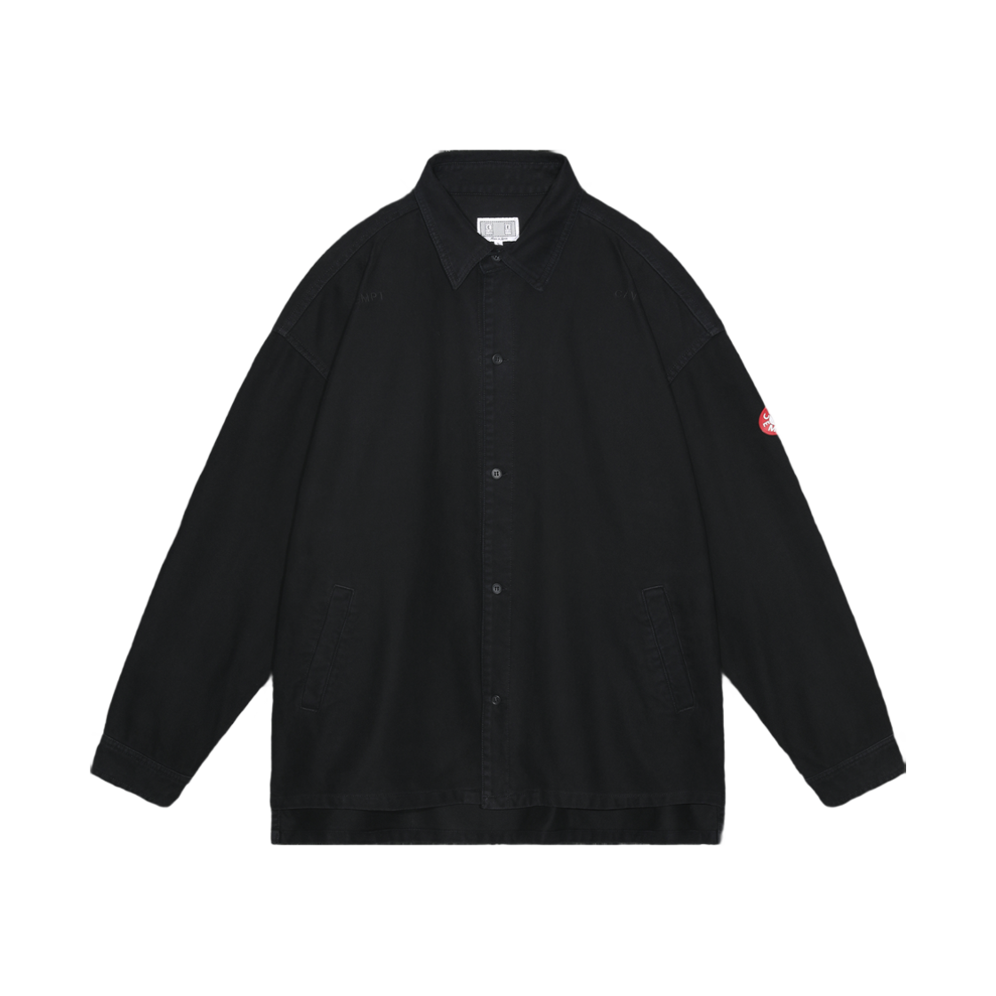 카브엠트 웰트 포켓 빅 셔츠 블랙 - 24FW