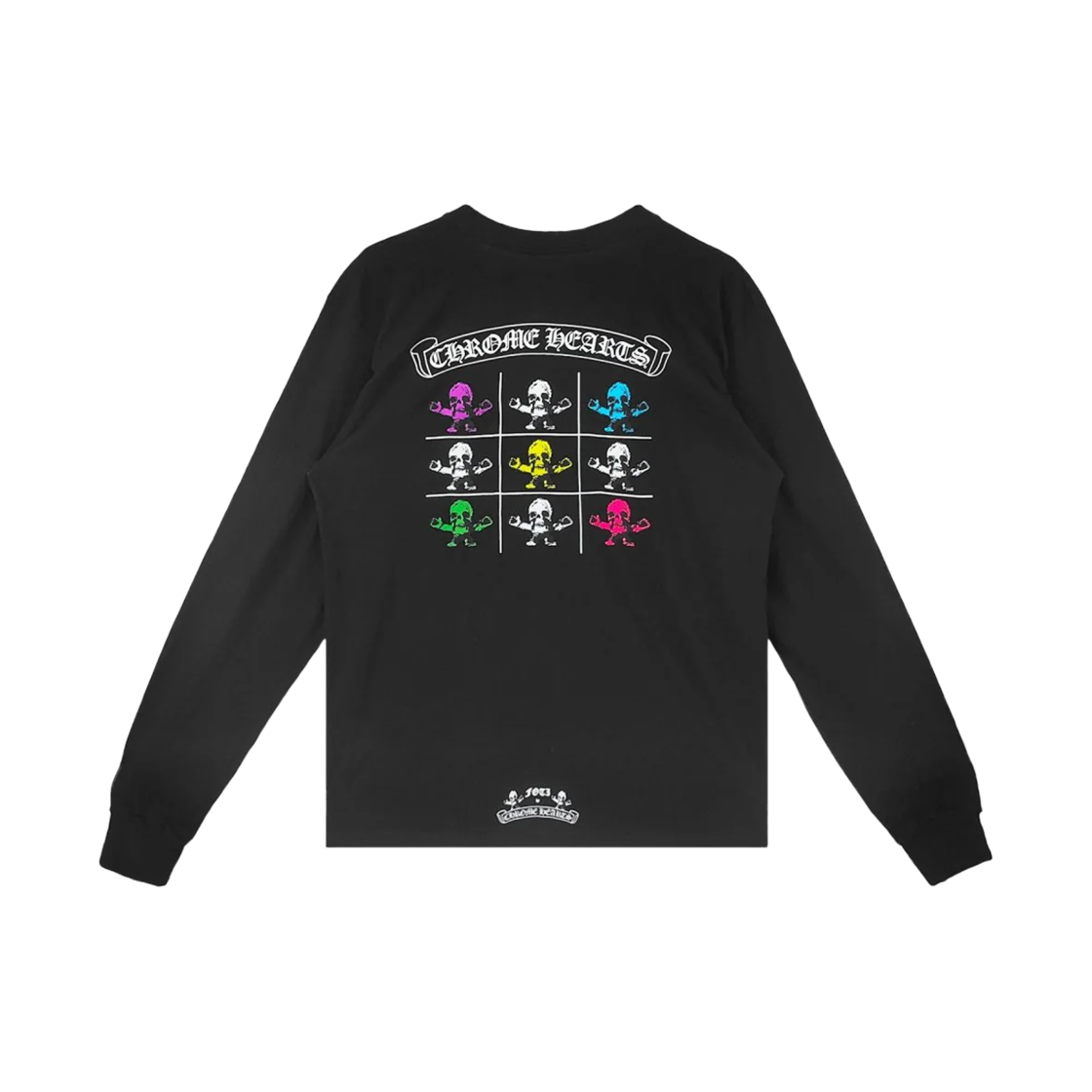 本物 クロムハーツ GRP Pocket Runic Long Sleeve 크롬하츠 GRP 포켓 루닉 롱슬리브 티셔츠 블랙 | Chrome Hearts | KREAM