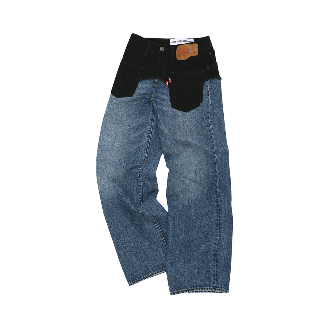 [KREAM 단독] ADSB 앤더슨벨 x 리바이스 우먼 배기 진 인디고 블랙 - 24FW([KREAM 단독] ADSB Andersson Bell x Levi's Women Baggy Jean Indigo Black - 24FW)