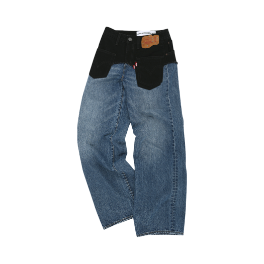 KW4DPADAD10BL [KREAM 단독] ADSB Andersson Bell x Levi's Women Baggy Jean Indigo Black - 24FW