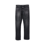 Neighborhood Washed Denim DP Mid Pants Black