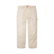 Supreme Worn Double Knee Painter Pants Natural - 25SS